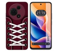 Tumundosmartphone Funda Silicona para TCL 605 diseño Zapatillas 17 Dibujos