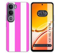 Tumundosmartphone Funda Silicona para Vivo Y31 5G / Y21d diseño Lines 09 Dibujos
