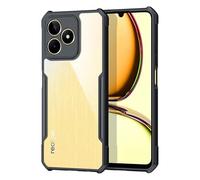 Tumundosmartphone Funda Transparente Reforzada con Borde Negro para Realme Note 50
