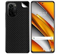 Tumundosmartphone Pegatina Vinilo Autoadhesiva Textura Carbono para Xiaomi Poco F3 5G / Mi 11i 5G