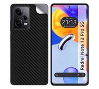 Tumundosmartphone Pegatina Vinilo Autoadhesiva Textura Carbono para Xiaomi Redmi Note 12 Pro 5G