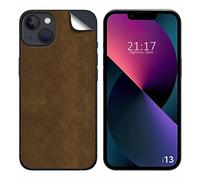 Tumundosmartphone Pegatina Vinilo Autoadhesiva Textura Piel Compatible con iPhone 13 (6.1)
