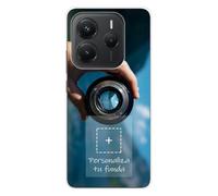 Tumundosmartphone Personaliza tu Funda Doble Pc + TPU 360 con tu Fotografia para Xiaomi Redmi Note 14 5G Dibujo Personalizada