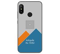 Tumundosmartphone Personaliza tu Funda Gel Mate con tu Fotografia para Xiaomi Redmi 6 Pro/Mi A2 Lite Dibujo Personalizada