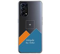 Tumundosmartphone Personaliza tu Funda Gel Silicona Transparente con tu Fotografia para OPPO Find X3 Lite 5G Dibujo Personalizada