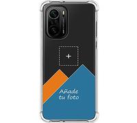 Tumundosmartphone Personaliza tu Funda Silicona Anti-Golpes Transparente con tu Fotografía para Xiaomi Poco F3 5G Personalizada