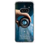 Tumundosmartphone Personaliza tu Funda Silicona AntiGolpes Transparente con tu Fotografía para Nothing Phone 2a 5G Dibujo Personalizada