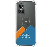 Tumundosmartphone Personaliza tu Funda Silicona AntiGolpes Transparente con tu Fotografía para Realme GT Neo 3 5G Dibujo Personalizada