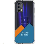 Tumundosmartphone Personaliza tu Funda Silicona AntiGolpes Transparente con tu Fotografía para Realme GT 5G Dibujo Personalizada