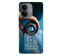Tumundosmartphone Personaliza tu Funda Silicona Gel TPU Negra con tu Fotografia para Vivo V60 Lite 5G Dibujo Personalizada