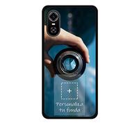 Tumundosmartphone Personaliza tu Funda Silicona Gel TPU Negra con tu Fotografia para ZTE Blade A31 Plus Dibujo Personalizada