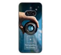 Tumundosmartphone Personaliza tu Funda Silicona Gel TPU Transparente con tu Fotografia para Nothing Phone 2a 5G Dibujo Personalizada