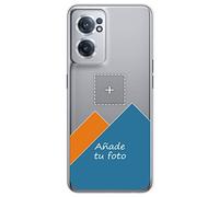 Tumundosmartphone Personaliza tu Funda Silicona Gel TPU Transparente con tu Fotografia para Oneplus Nord CE 2 5G Dibujo Personalizada