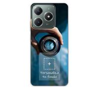 Tumundosmartphone Personaliza tu Funda Silicona Gel TPU Transparente con tu Fotografia para Realme C61 / C63 4G Dibujo Personalizada