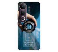 Tumundosmartphone Personaliza tu Funda Silicona Gel TPU Transparente con tu Fotografia para Vivo V50 Lite 4G / 5G Dibujo Personalizada