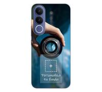 Tumundosmartphone Personaliza tu Funda Silicona Gel TPU Transparente con tu Fotografia para Vivo V70 FE Dibujo Personalizada