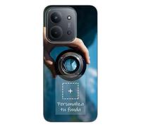 Tumundosmartphone Personaliza tu Funda Silicona Gel TPU Transparente con tu Fotografia para Xiaomi Redmi 15C 4G / 5G Dibujo Personalizada