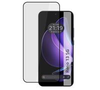 Tumundosmartphone Protector Cristal Templado Completo 5D Full Glue Negro para Oppo Reno 13 5G Vidrio