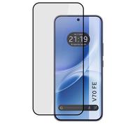 Tumundosmartphone Protector Cristal Templado Completo 5D Full Glue Negro para Vivo V70 FE Vidrio