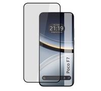 Tumundosmartphone Protector Cristal Templado Completo 5D Full Glue Negro para Xiaomi Poco F7 5G Vidrio