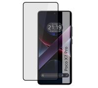 Tumundosmartphone Protector Cristal Templado Completo 5D Full Glue Negro para Xiaomi Poco X7 Pro 5G Vidrio