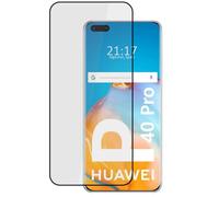 Tumundosmartphone Protector Cristal Templado Curvo 5D Full Glue Negro para Huawei P40 Pro Vidrio