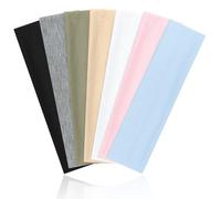 Tumurup Cinta Pelo Deporte, 7 Piezas Diadema Niña & Mujer Elástico Turbantes Absorber el Sudor Bandana de Pelo Transpirable Headband para Yoga Correr