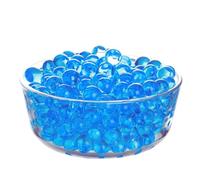 TUMYBCC Perlas de Agua para Jarrones Decorativos - 50g (6000 Perlas) Perlas de Agua para Velas Flotantes, Plantas, Flores en Jarrones, Centros de Mesa de Boda, Relleno de Jarrones (Azul)