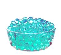 TUMYBCC Perlas de Agua para Jarrones Decorativos - 50g (6000 Perlas) Perlas de Agua para Velas Flotantes, Plantas, Flores en Jarrones, Centros de Mesa de Boda, Relleno de Jarrones (Azul Cielo)