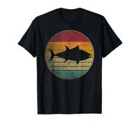 Tuna Fishing Fish Fisherman Boat Ocean Sea Retro Vintage Camiseta