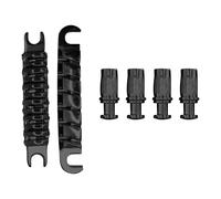 Tune Matic Saddle Bridge, portero de guitarra eléctrica, aleación de zinc ajustable, puente de cambio rápido, 240 g, plata, oro, negro para eventos escolares, actuaciones en, grabación, concierto