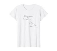 Tune My Heart To Sing Thy Grace Bird Come Thou Fount Himno Camiseta
