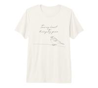 Tune My Heart To Sing Thy Grace Bird Come Thou Fount Himno Camiseta Premium