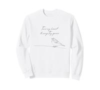 Tune My Heart To Sing Thy Grace Bird Come Thou Fount Himno Sudadera