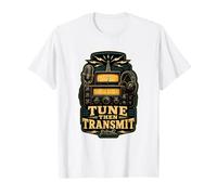 Tune Then Transmit Radioaficionado Sintonía Camiseta