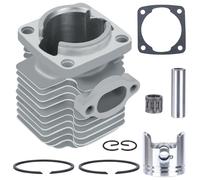 Tunejoy 44mm Cilindro Pistón Kit Big Bore y Juntas Reemplazo Cilindro Pistón ATV Cilindro Pistón per Pocket Bike Dirt Bike Scooter Quad 49cc