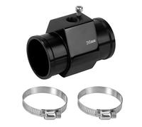 Tunejoy Adaptador de Sensor de Temperatura del Agua de Coche Temperatura del Agua Tubería Conjunta de Aluminio 36mm Negro