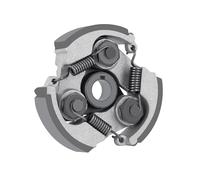 Tunejoy Almohadilla de Embrague con 3 Resortes Embrague Centrífugo Aluminio para 2 Tiempos 43cc 47cc 49cc ATV Quad Pocket Bike con Ranurado Negro