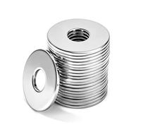 Tunejoy Arandelas Planas M6x25x1 Arandelas de Acero Inoxidable para Tornillos Tuercas Varilla Roscada Plata 30 Piezas