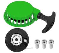 Tunejoy Arrancador Retroceso Arranque Retroceso ATV Pull Starter Recoil Aluminio para 47cc 49cc Mini Dirt Bike Pocket Bike Moto Quad Tirador Moto Verde