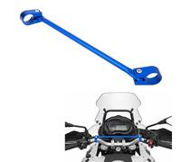 Tunejoy Barra de Equilibrio de Motocicletas 22mm Barra Refuerzo Manillar Moto Ajustable de Aluminio para Moto Todoterreno 400mm Azul