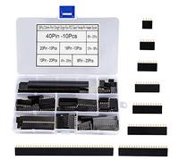 Tunejoy Hembra Cabezal de Conector de Tiras para Arduino Prototype Shield 2.54mm Recta de una Hilera Placa PCB 120 Pedazos