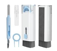 Tunejoy Kit de Limpieza de Teclado Kit de Limpieza de Electrónica con Cepillo para Teléfono Ordenador Portátil Auriculares 7 en 1