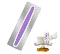 Tunejoy Raspador de Pasteles Peine Decorativo para Bordes de Tartas Espátula Alisadora para Crema Herramienta de Bricolaje Herramienta para Decoración de Pasteles 22.6×7.5 cm
