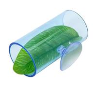 Túnel Betta,Túnel de Peces Betta,Almohadilla de Hojas Fish Tubo de Descanso Enriquecimiento de Tubo acrílico - Tubo de natación Multifuncional para túnel, Decoraciones para pecera