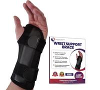 Túnel carpiano, férula de muñeca y soporte de mano para el síndrome del túnel carpiano, alivio del dolor con manga de compresión para tratamiento del antebrazo o la tendinitis del dolor de muñeca