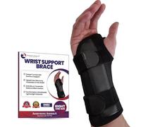 Túnel carpiano, férula de muñeca y soporte de mano para el síndrome del túnel carpiano, alivio del dolor con manga de compresión para tratamiento del antebrazo o la tendinitis del dolor de muñeca