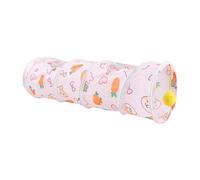 Túnel de animales pequeños | Tubo Peekaboo para mascotas de interior - Túneles plegables de dibujos animados de conejo, juguete de actividad para conejos enanos, hámster, gatito