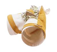 Túnel de aventura transpirable para roedores para colgar para enriquecer la jaula, materiales naturales para pequeños mamíferos mascotas hurones túnel de juego multifuncional