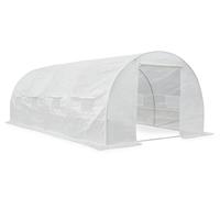 Túnel de film para el cultivo de plantas 3x6m blanco Garden Point